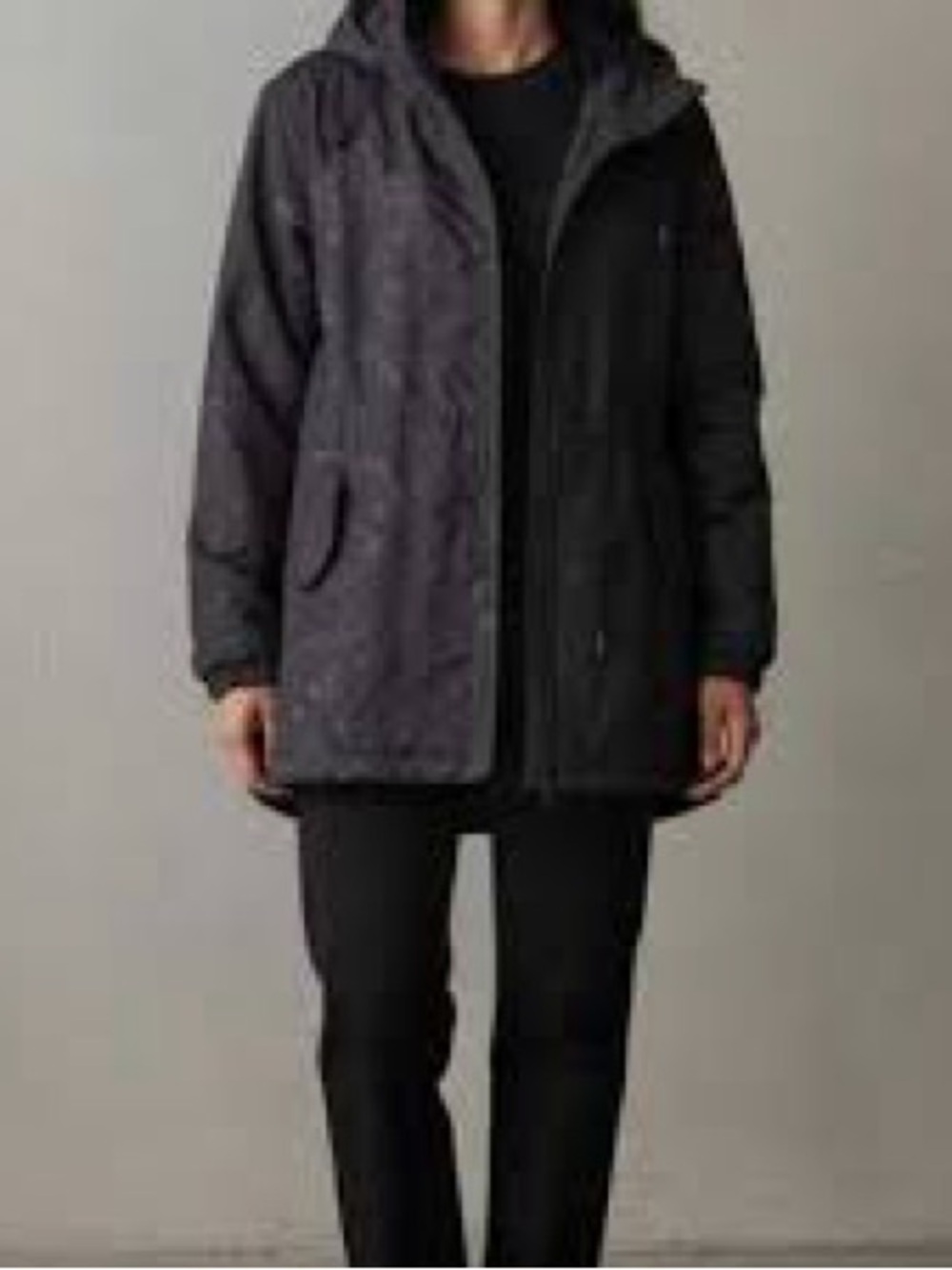Gerry Women Black Hooded Puffer Jacket NWOT size XL